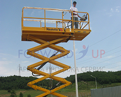 Ножничный подъемник Haulotte Compact12RTE