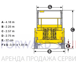 Ножничный подъемник Haulotte H 12 SX